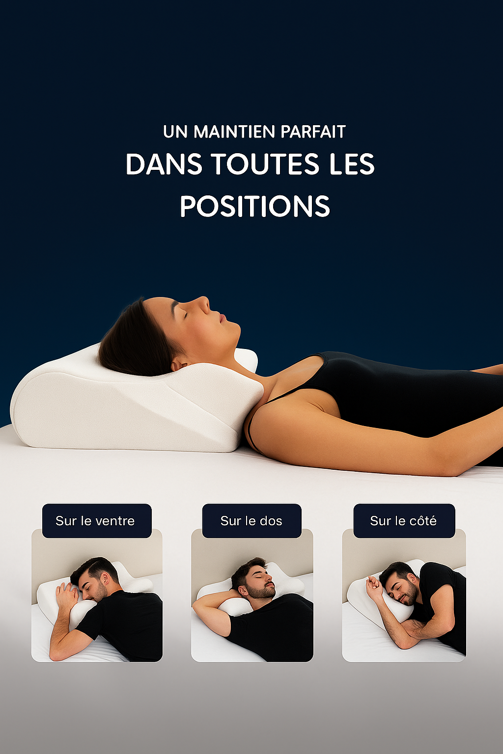 Coussin Cervical Ergonomique